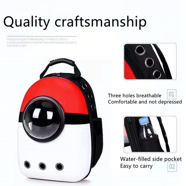 Wholesale Customized Pet Supplies Durable Portable Panoramic Transparent Bubble Carrier Small Cat Dog Puppy Travel Bag Backpack