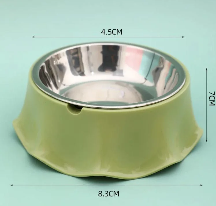 New Stainless Steel Pet Bowl Wholesale Cat Bowl Teddy Stainless Pet Product