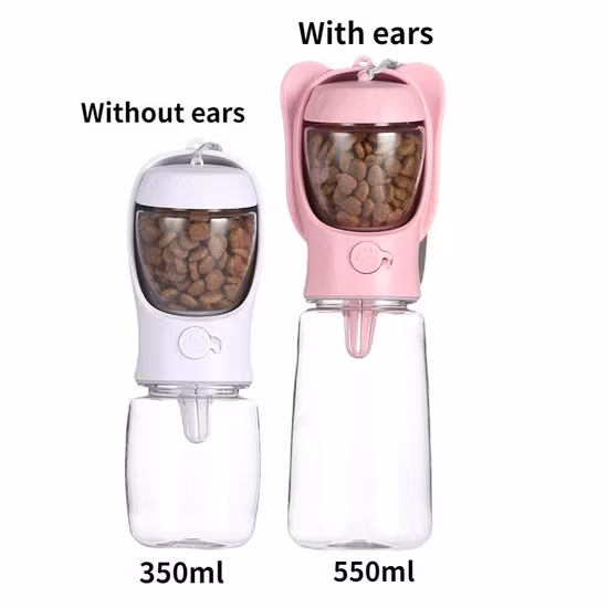 Amazon 4 in 1 ポータブル トラベル ウォーキング ドッグ ペット アウトドア フィーダー ディスペンサー 飲料水ボトル ボウル 旅行用